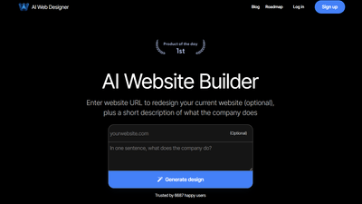 AI Web Designer - Build New Website Designs