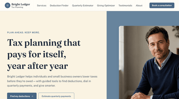 Tax planning website