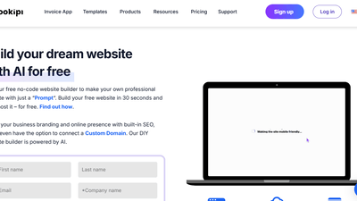 Bookipi - No-Code Website Builder