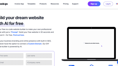 Bookipi - No-Code Website Builder